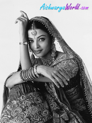 Aishwarya Rai en sari