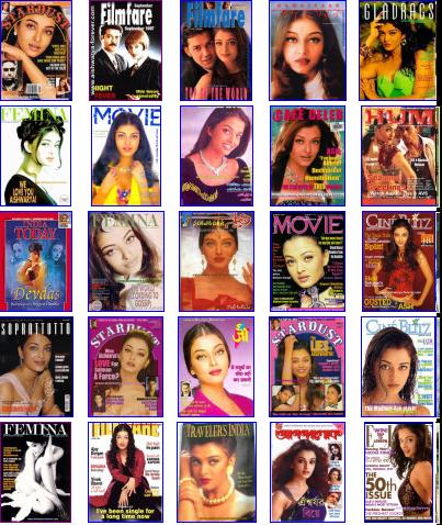 Aishwarya Rai fait la couverture de....