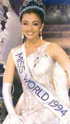 Aishwarya Rai :mis monde 1994