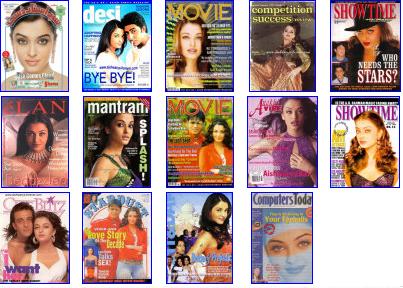 Aishwarya Rai fait la couverture de....