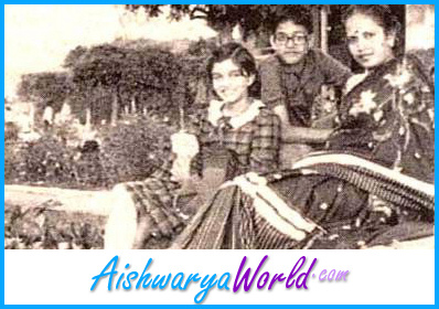 Aishwarya Rai quand elle etait petite...