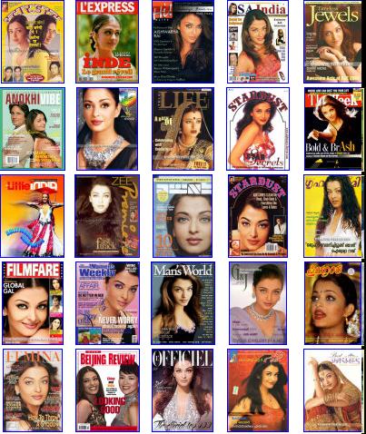 Aishwarya Rai fait la couverture de....